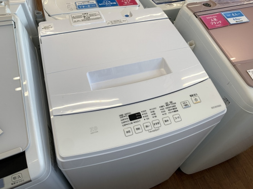 生活家電の洗濯機