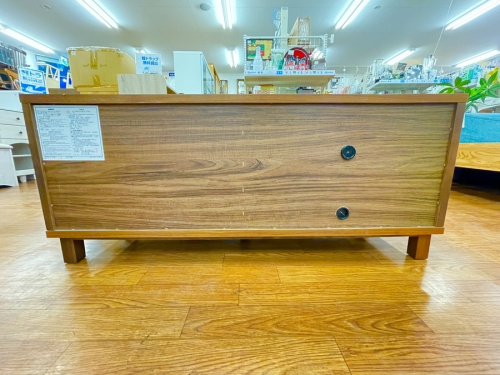 ウォールナットのAVラック