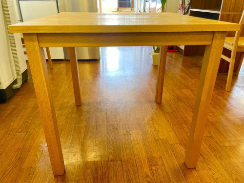 無印良品のダイニングセット