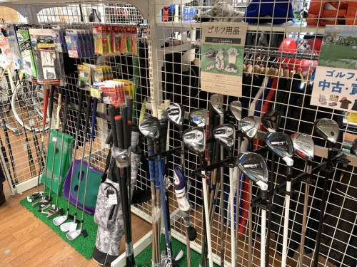 ゴルフ用品の中古クラブ