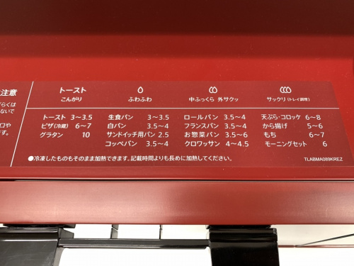 ウォーターオーブンレンジのSHARP