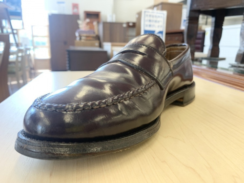 オールデンのコインローファー