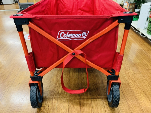 Colemanのアウトドアワゴン