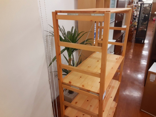 ユニットシェルフの無印良品