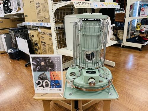 季節家電のストーブ