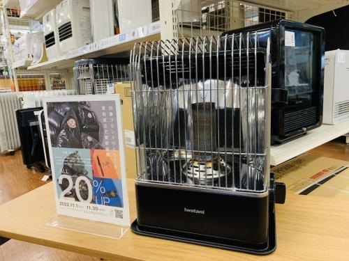 季節家電のストーブ