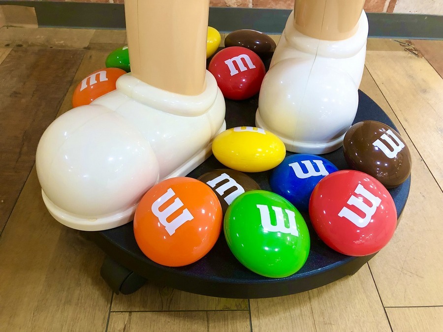 M&M's ディスプレイ　フィギュア m &m'sディスプレイ