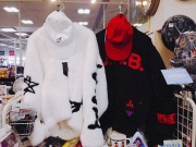 【廃盤 美品】J.S.B.3代目 ファージャケット M 白　フェイクファー スマホで購入】三代目J SOUL BROTHERS ファージャケット