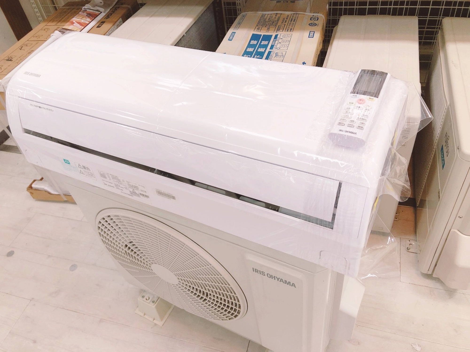 壁掛けｱｴｺﾝ　IRIS OHYAMA 2019年製 中古家電品揃え地域最大級】壁掛けエアコンのご紹介です！！｜2023年03