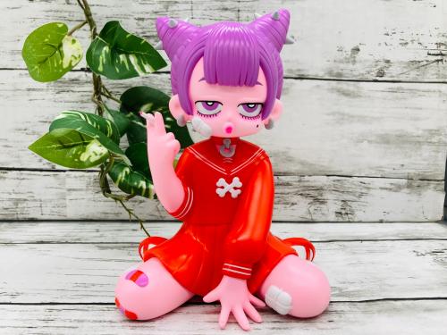 吉野ぶくさんソフビ スマホで購入】mograg gallery HIZGIソフビ | 千本釘つくも（Red）をご