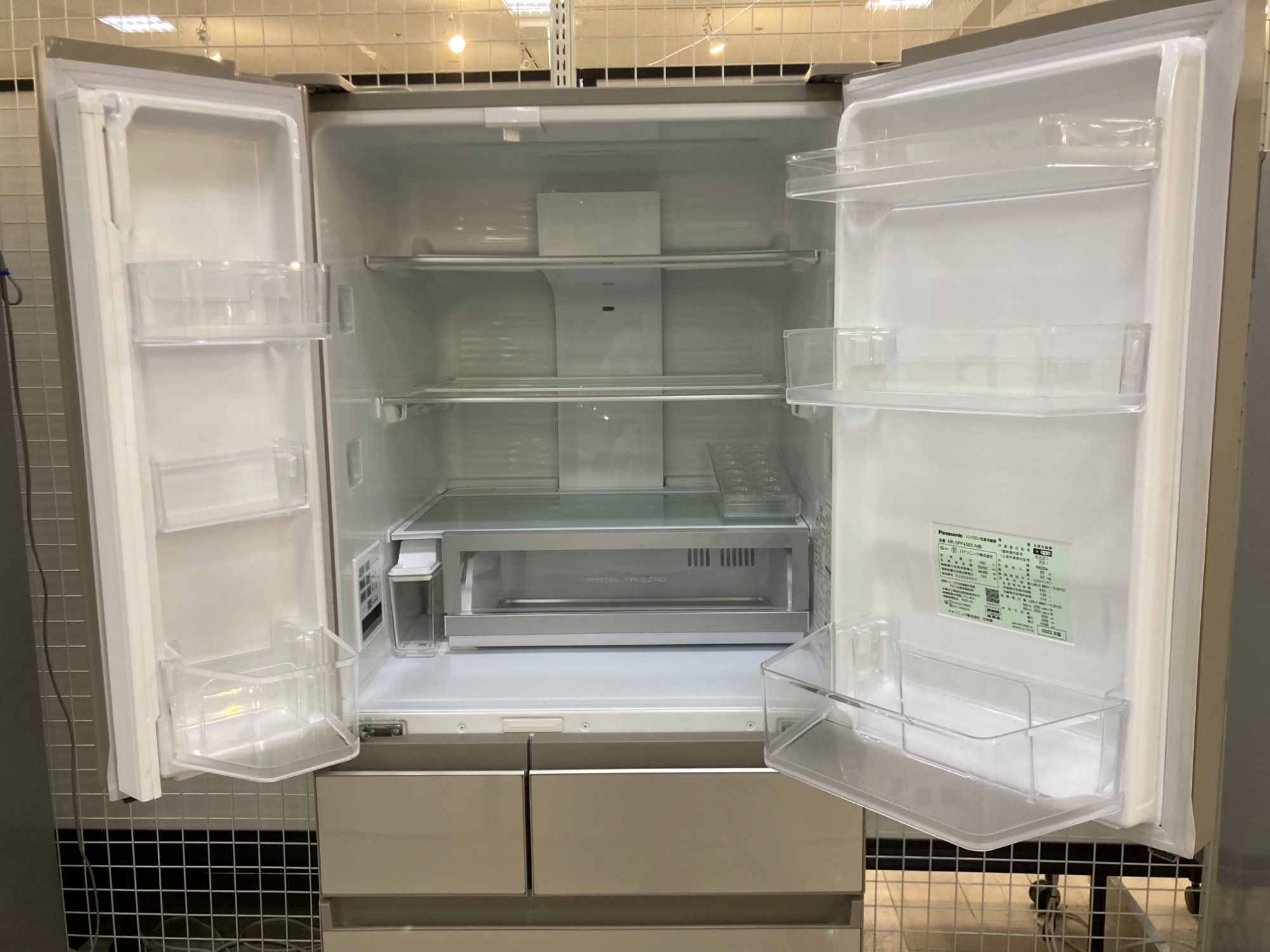 ★自社エリア内限定商品★ 中古 6ドア冷蔵庫 パナソニック (No.9509) ☆自社エリア内限定商品☆ 中古 6ドア冷蔵庫 パナソニック (No