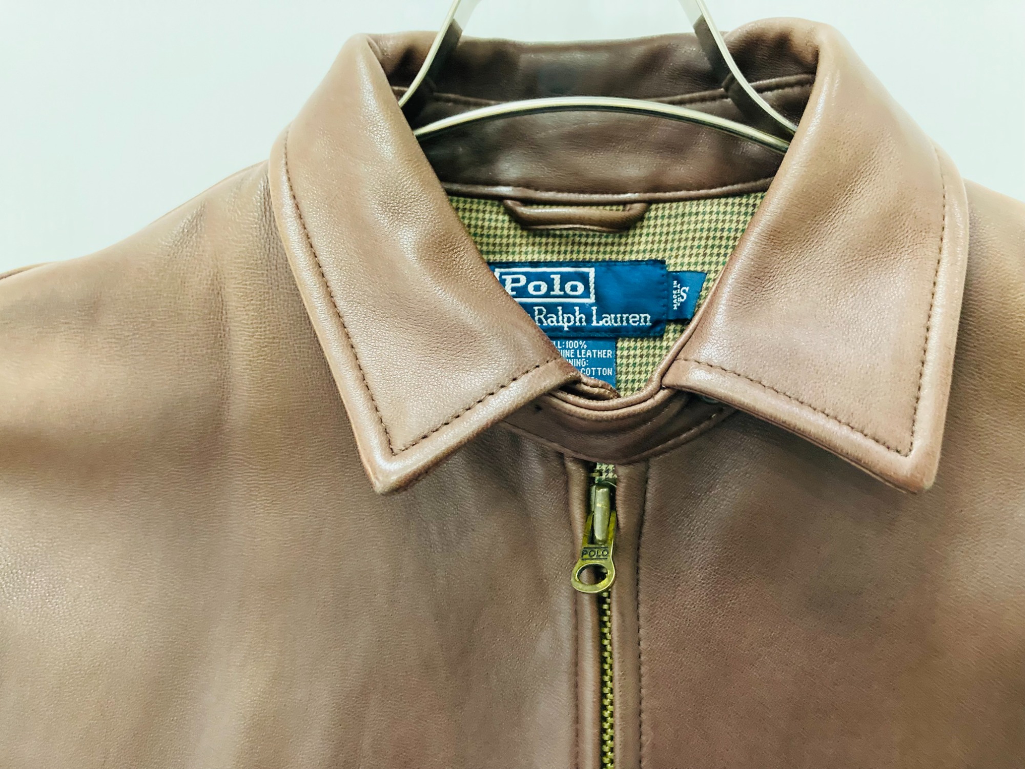 ブランド買取強化中】POLO RALPH LAURENの素敵なレザージャケットのご