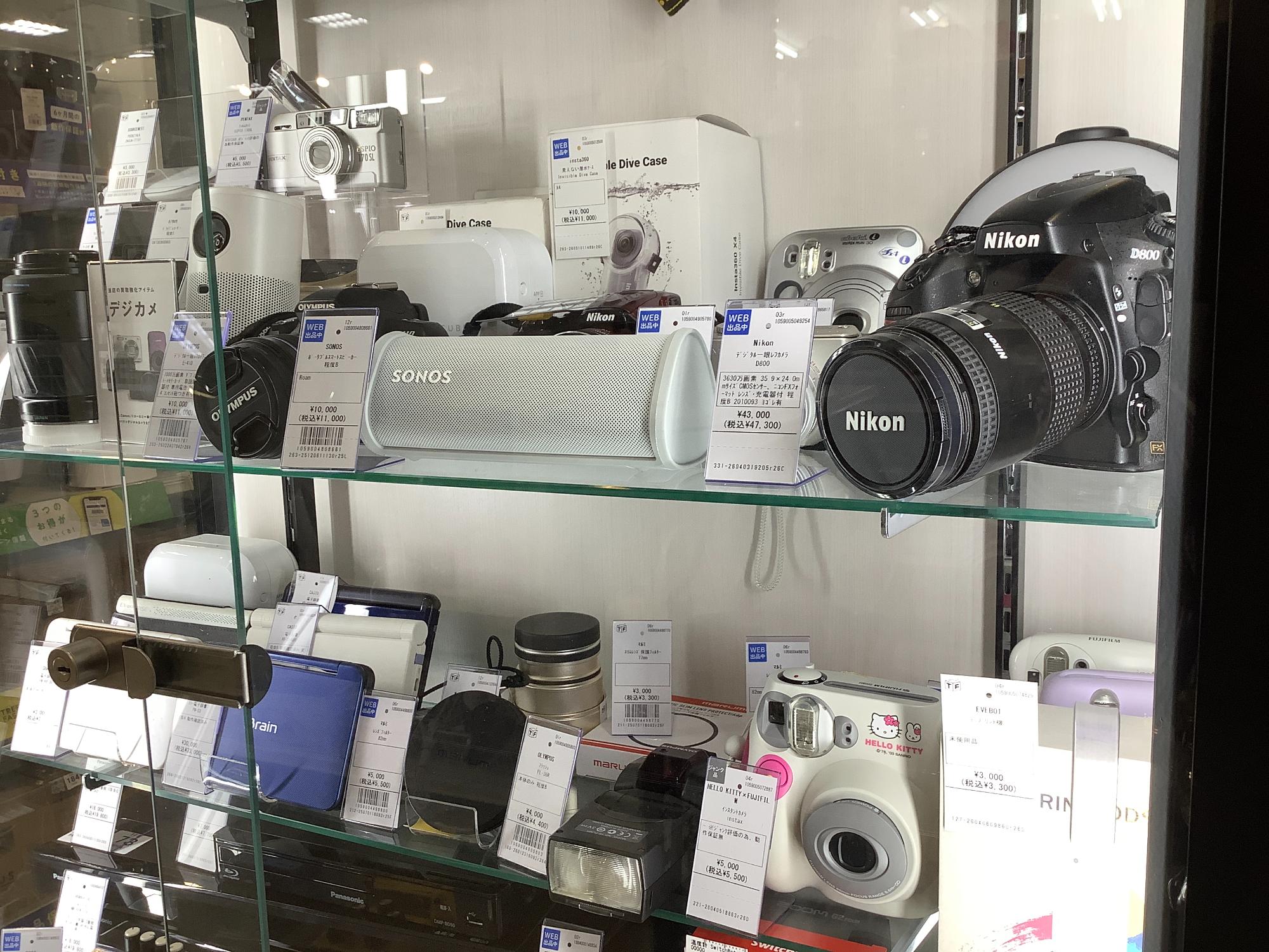 カメラ買取強化中】GWの思いで作りにカメラはいかがですか。一眼カメラ