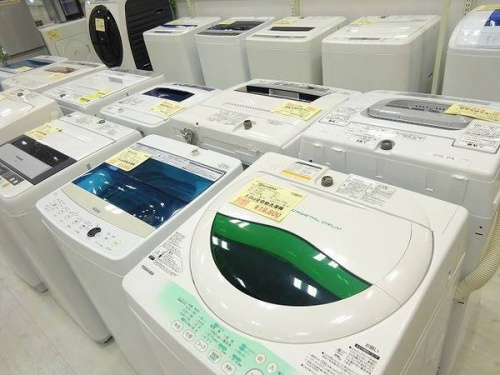 洗濯機の冷蔵庫
