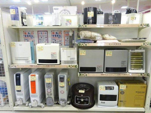 冬物家電の中古家電