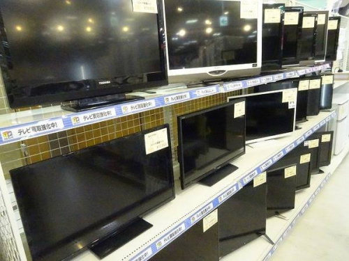 デジタル家電の液晶テレビ