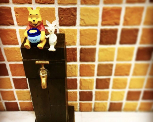 くまのぷーさん　DISNEY　京都の水栓柱　廃盤