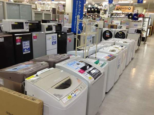 京都 家電 中古の洗濯機 中古 京都