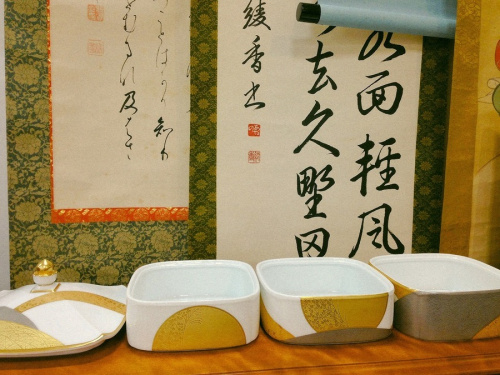 金閣銀閣のノリタケ