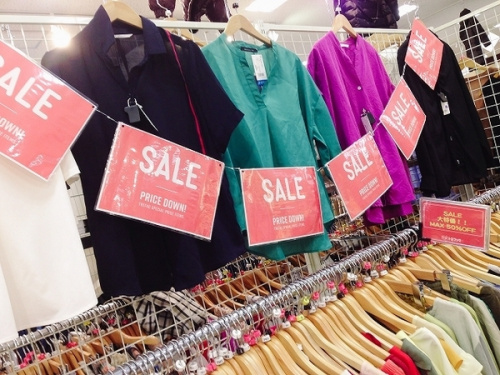 夏物の古着