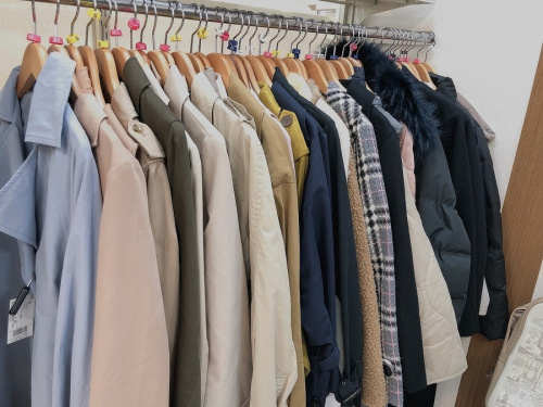 秋物　冬物の古着　買取