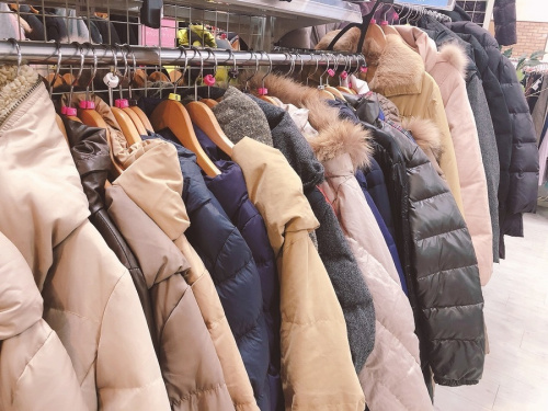 コートのボアジャケット