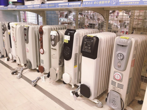 暖房器具のホットカーペット