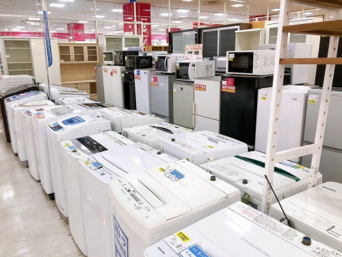 生活家電の洗濯機