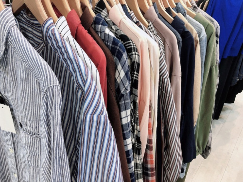 ジャケットのトレンチコート