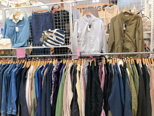 ジャケットのトレンチコート