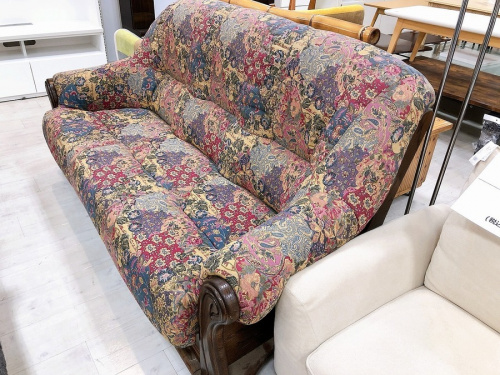 ソファの2人掛けソファ