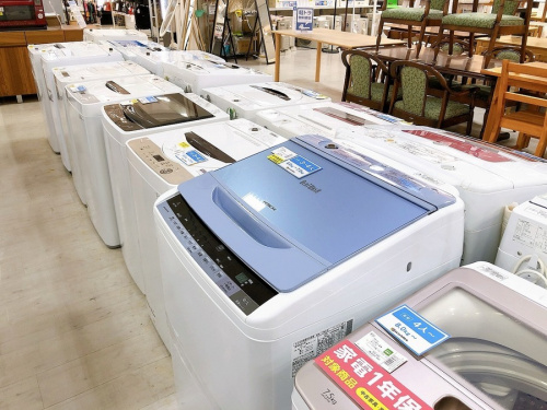 生活家電の洗濯機