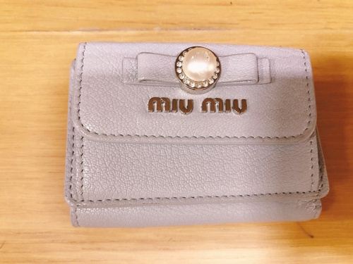 財布のMIU MIU