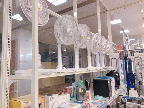 扇風機のエアコン