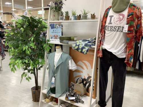 夏物衣類のカットソー