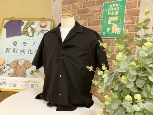 メンズファッションの夏物衣類 買取