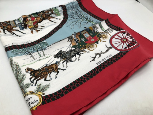 スカーフのHERMES