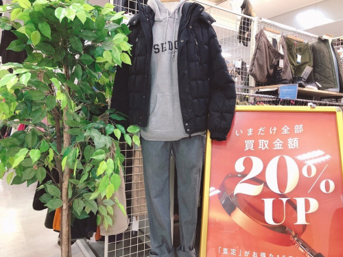 メンズファッションのダウンジャケット