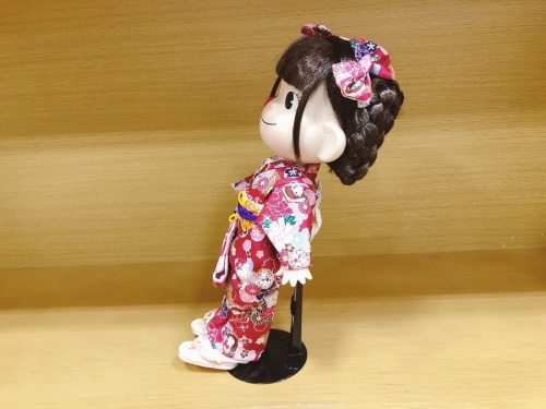 ペコちゃんのフィギュア