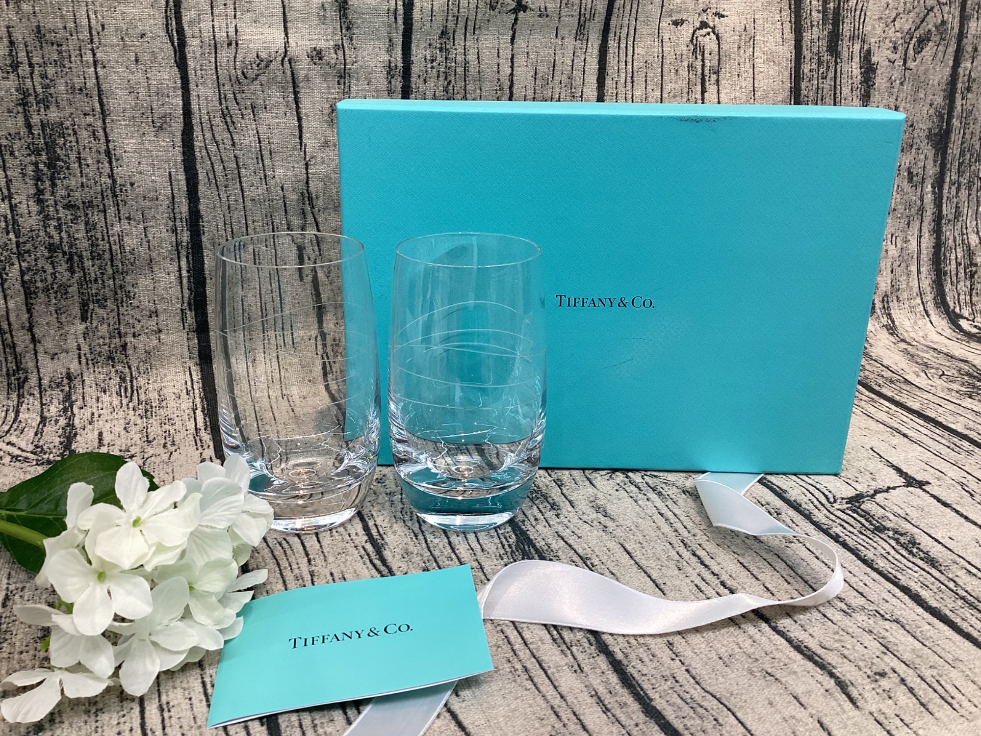 食器買取強化中】Tiffany＆Co.（ティファニー）のグラスセットの
