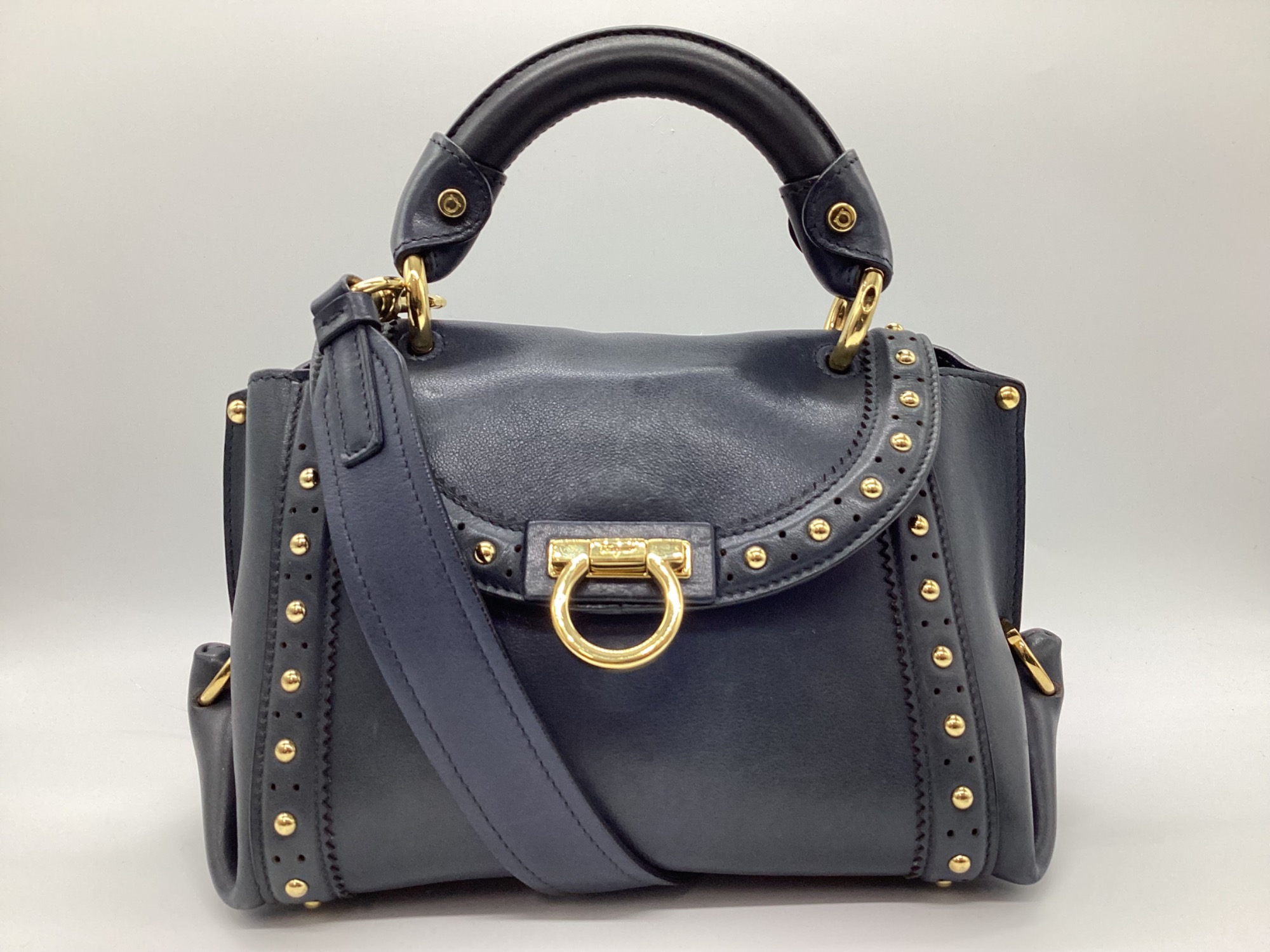 pigret　サルヴァトーレフェラガモ　2way バッグ サルヴァトーレ フェラガモ Salvatore Ferragamo ハンドバッグ