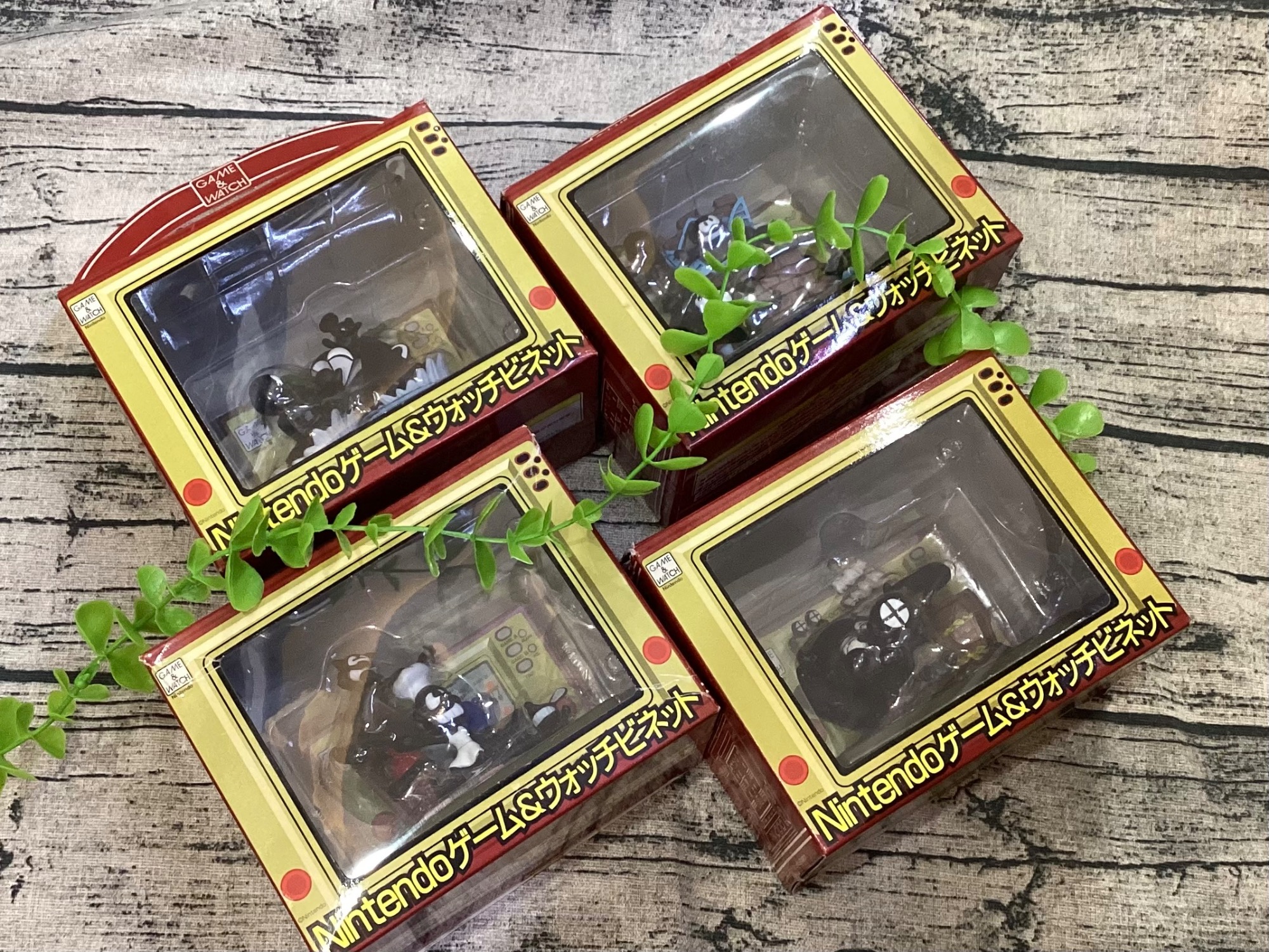 Nintendo ゲーム&ウォッチビネット　全4種さセット Nintendo ゲーム&ウォッチビネット 全4種さセット