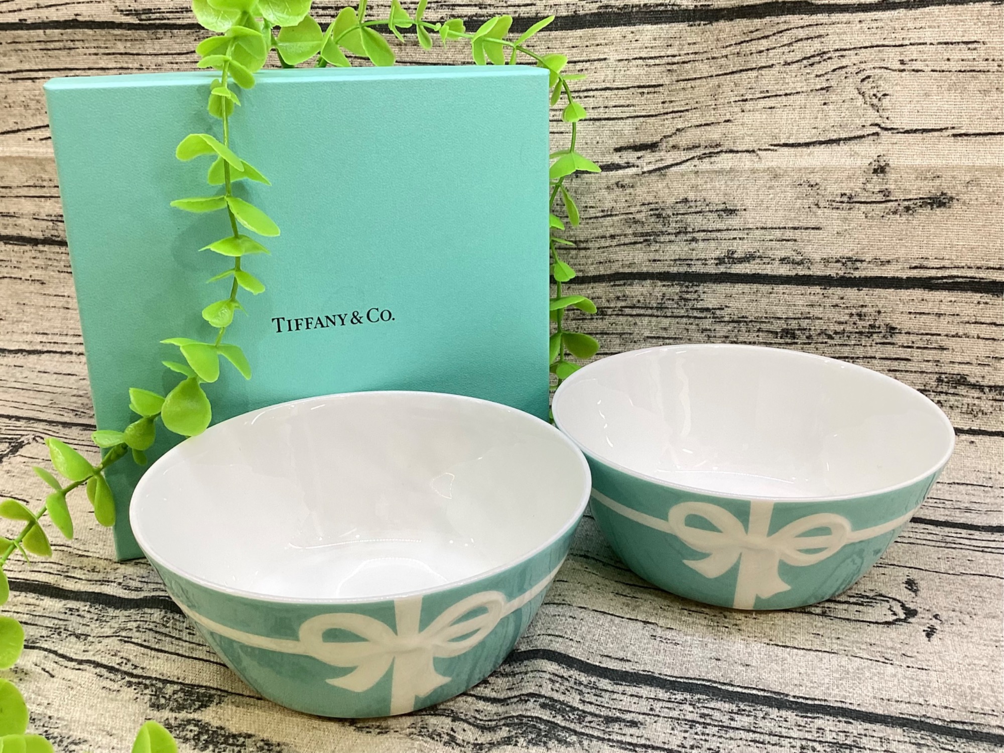 激レア　Tiffany & Co. ティファニー　サラダボウル　特大　ガラス 激レア Tiffany & Co. ティファニー サラダボウル 特大 ガラス