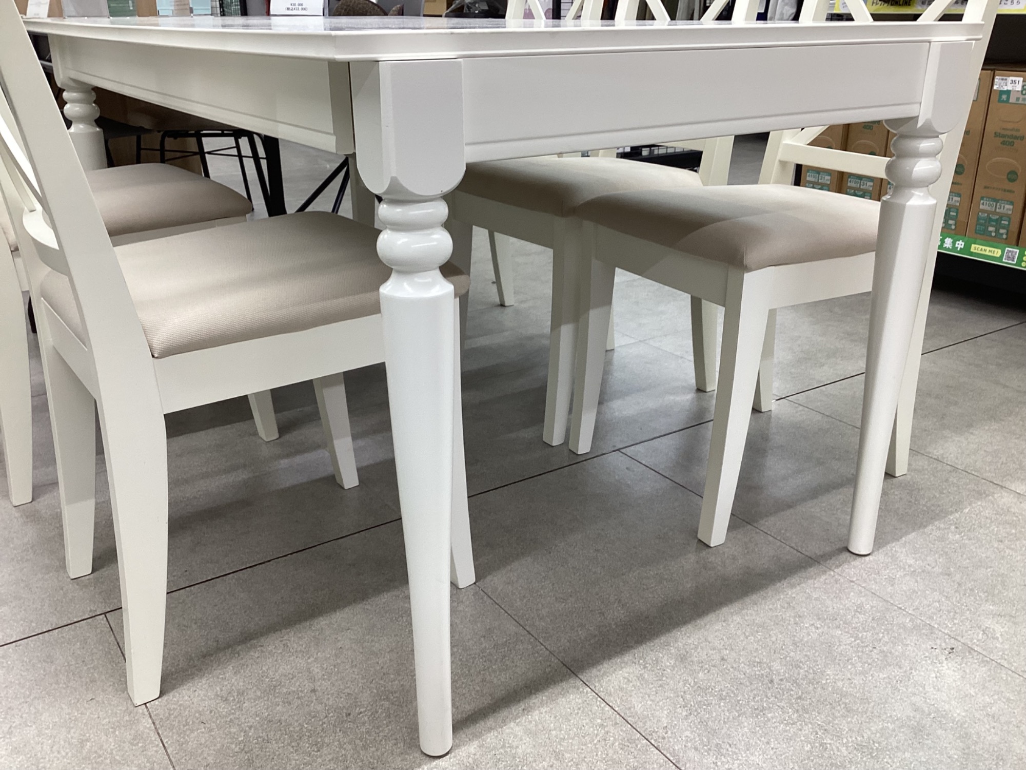 【トレファクピエリ守山店】【取りに来られる方限定】IKEA　ダイニング　6点セット 6人用の大サイズ♪】IKEAダイニング6点セットのご紹介♪【市川店