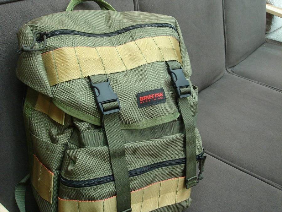BRIEFING(ブリーフィング) シンプルフラップデイパック買取入荷