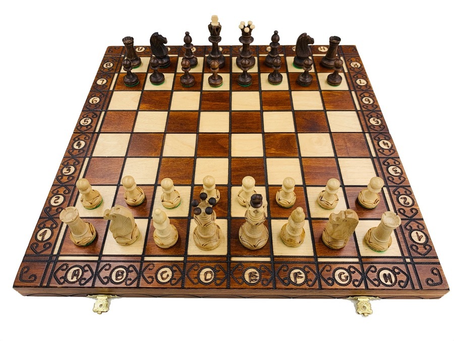 A11952 チェスセット チェスボード 木製 折り畳み式 おもちゃ 知的