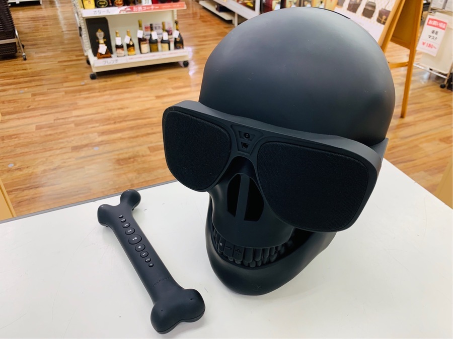 インテリア性抜群！スカルデザインのBluetoothスピーカー！【松戸店