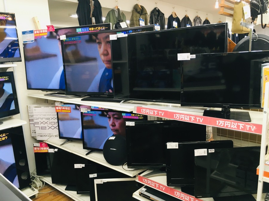 単身用からファミリー向けまで】テレビを買うなら松戸店まで！【松戸店