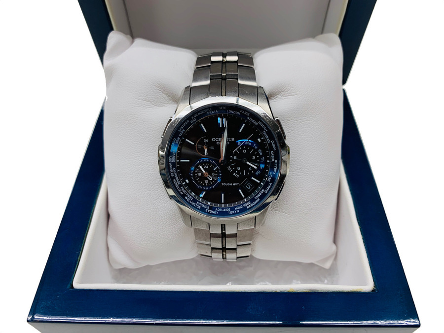 廃盤モデル】CASIO(カシオ)の腕時計『OCEANUS(オシアナス)』が