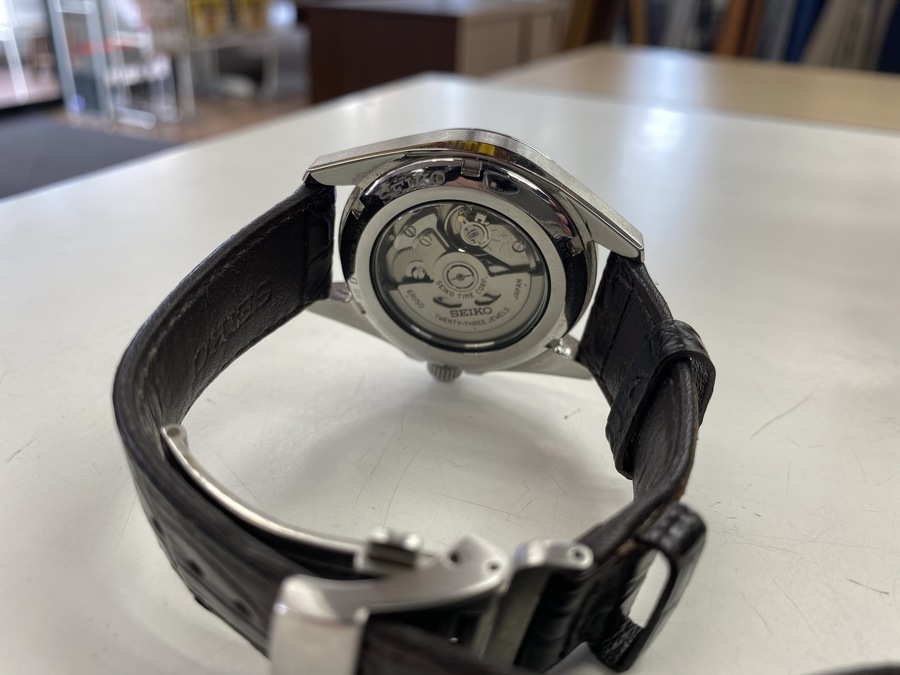 シンプルで上品。SEIKO（セイコー）自動巻き腕時計入荷致しました